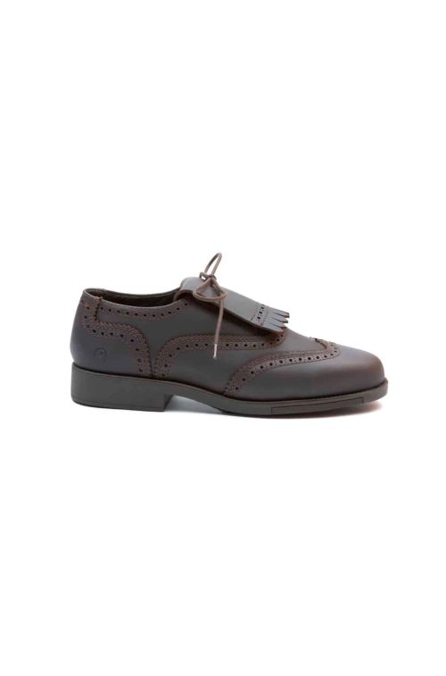 Zapato de piel Lusitano Marron